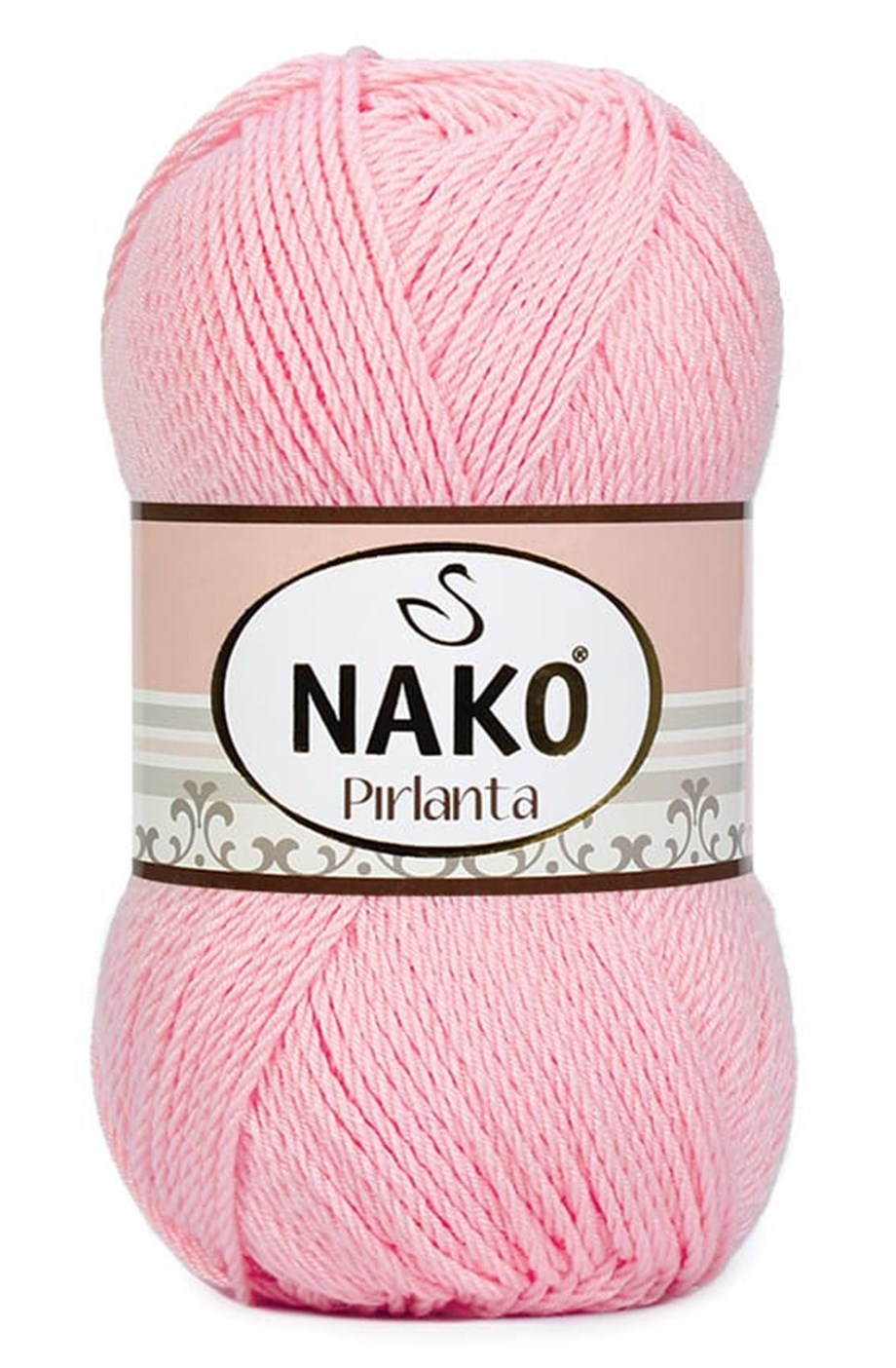 Nako Pırlanta 2197 Lizöz Pembe El Örgü İpi