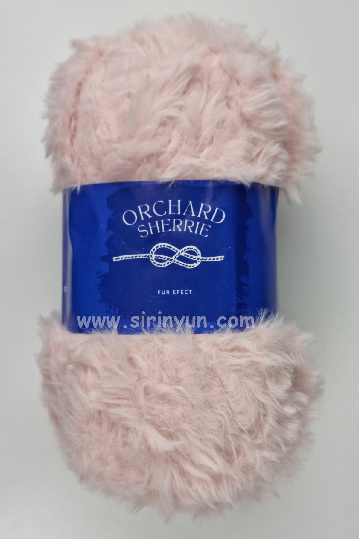 Orchard Sherrıe Tavşan Tüyü Örgü İpi 74-Toz Pembe
