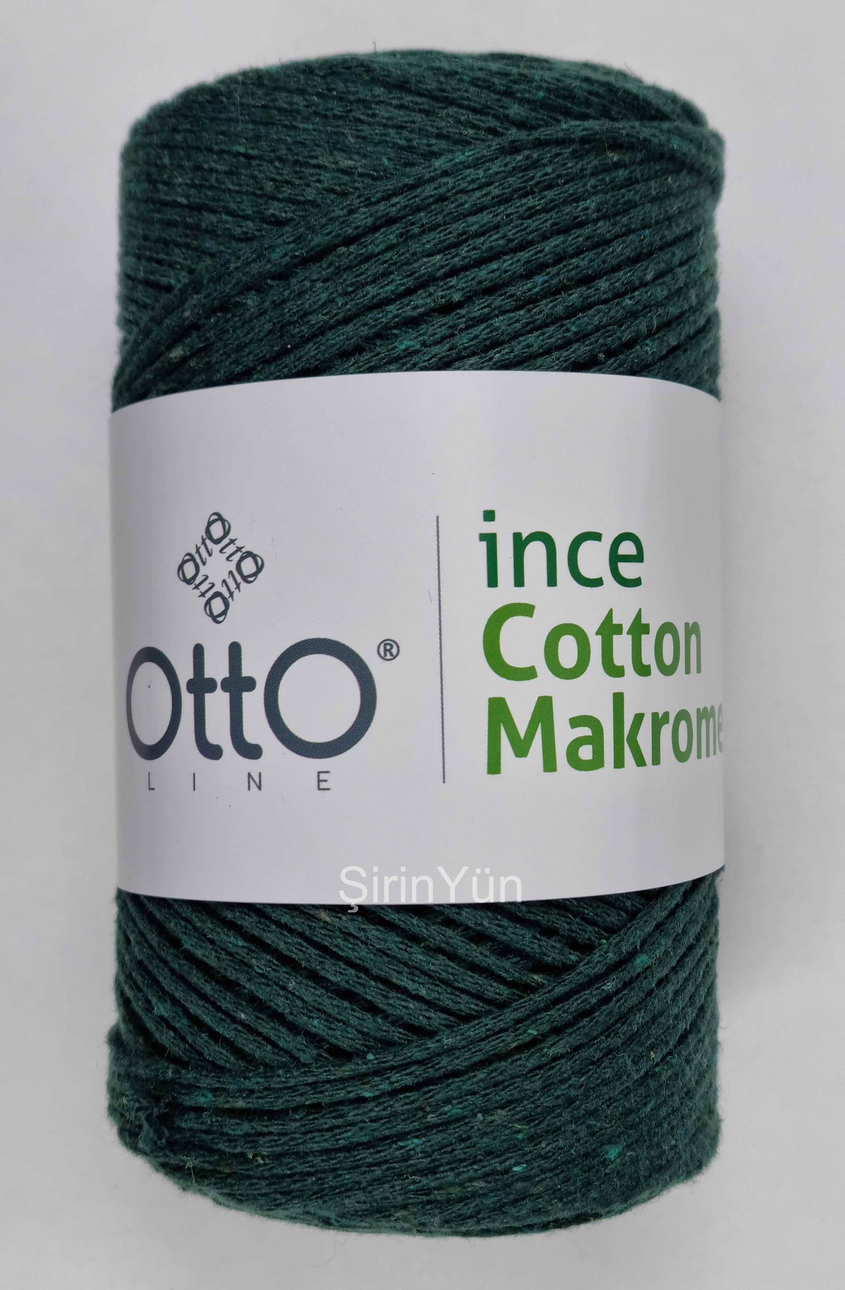 Otto İnce Cotton (Pamuk) Makrome Ördek Başı