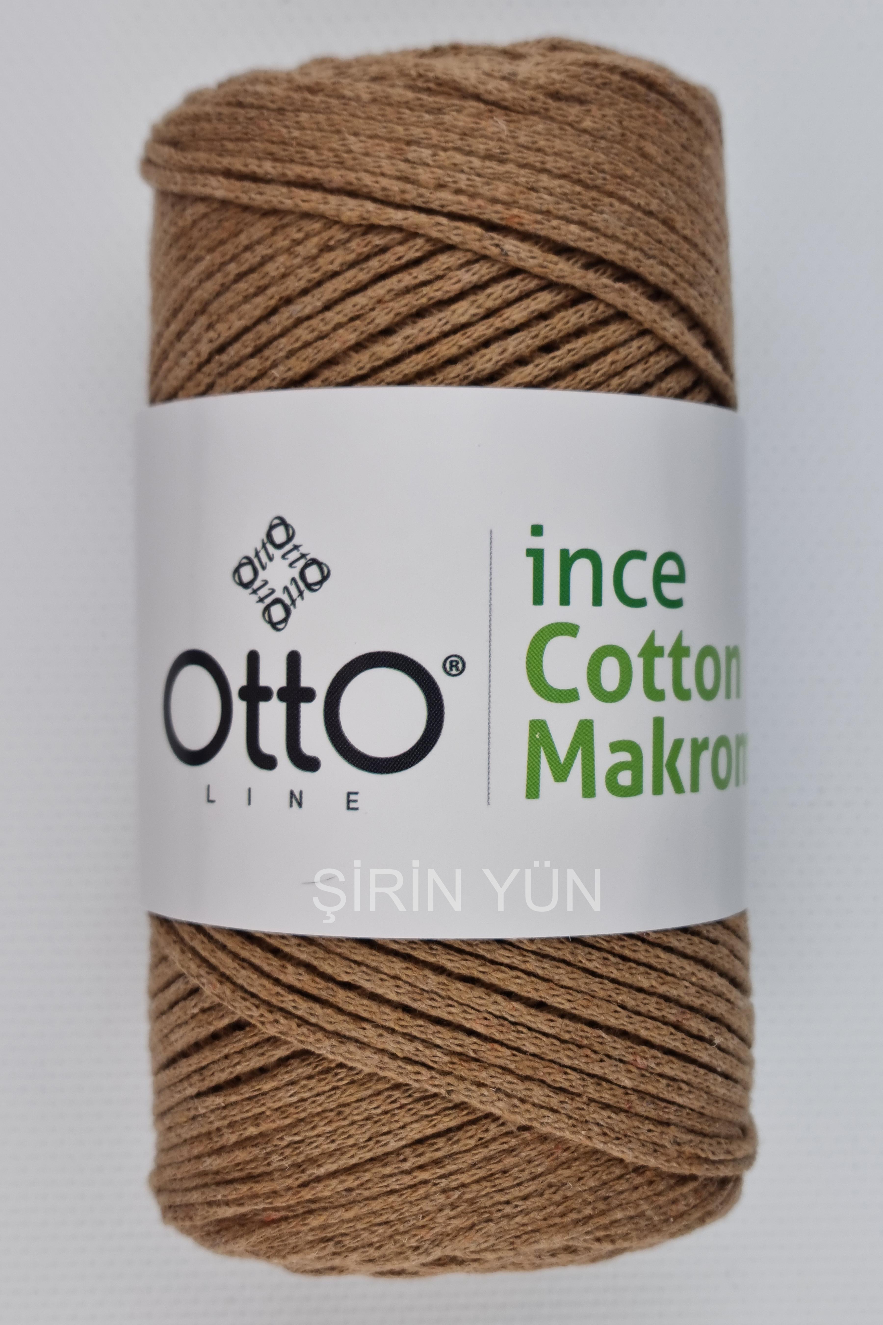 Otto İnce Cotton (Pamuk) Makrome Sütlü Kahve