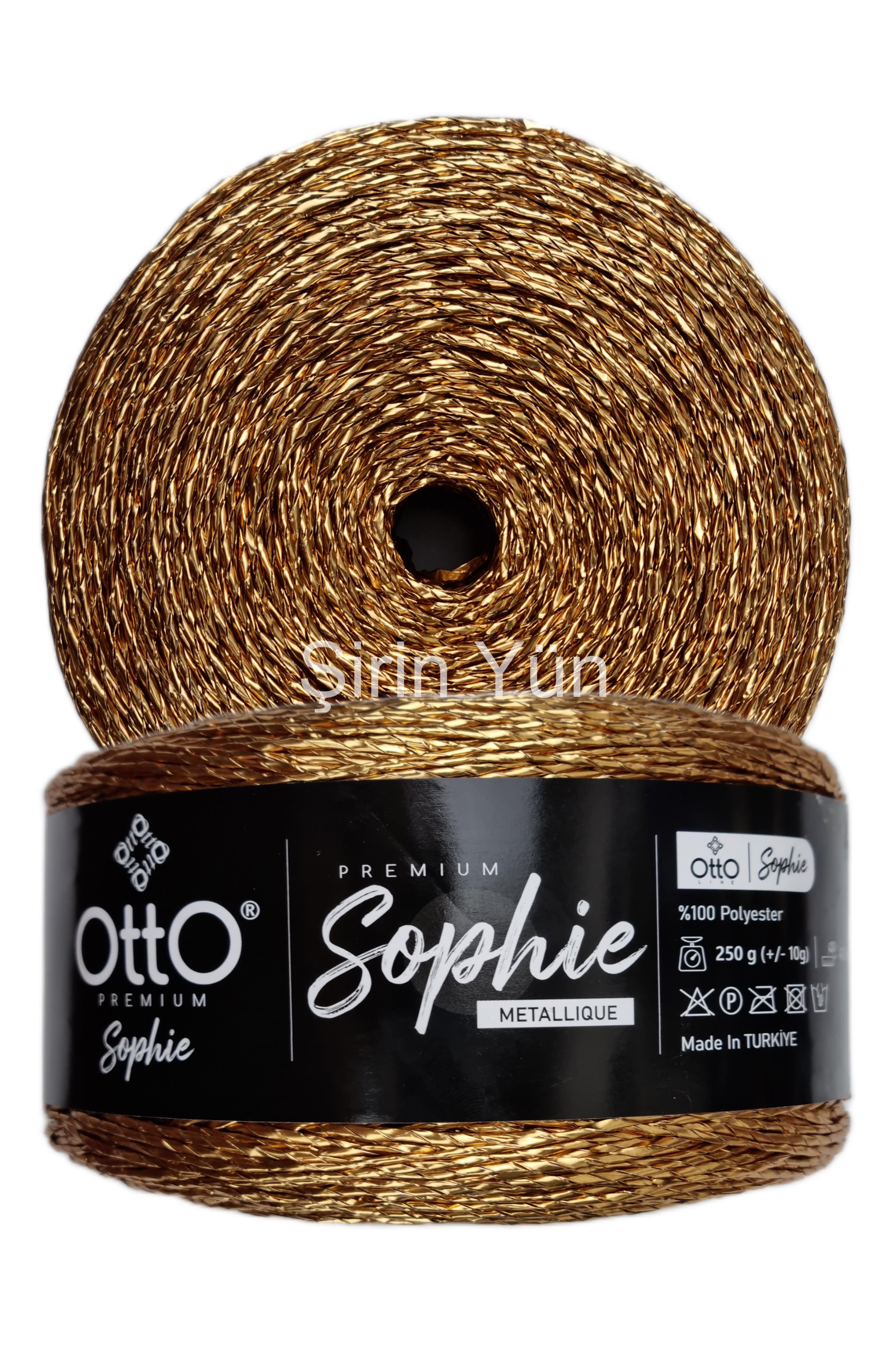 Otto Premium Sophie Metallique Metalik Kağıt İp Koyu Atın (1 Adet)