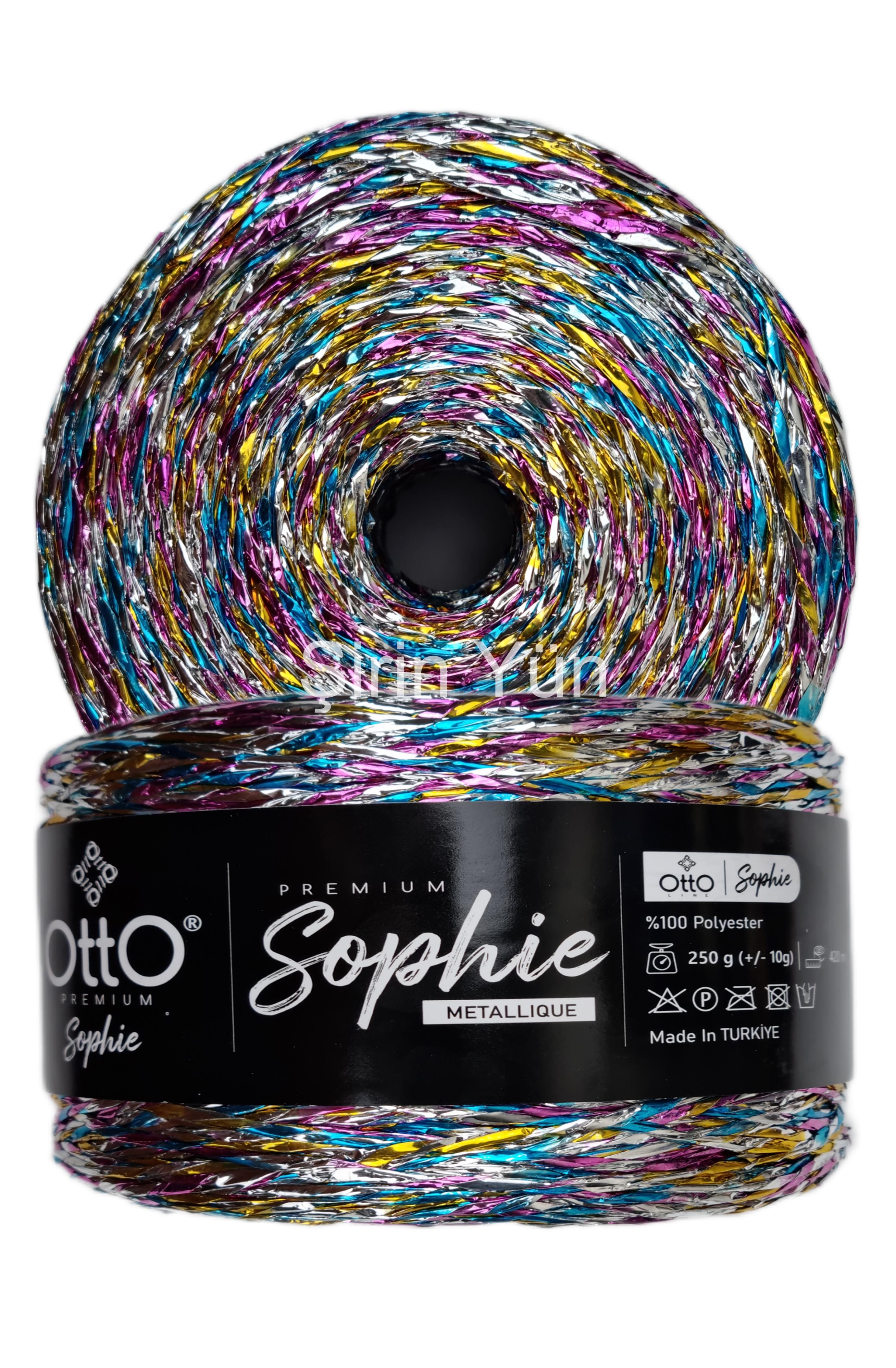 Otto Premium Sophie Metallique Metalik Kağıt İp Batik (1 Adet)