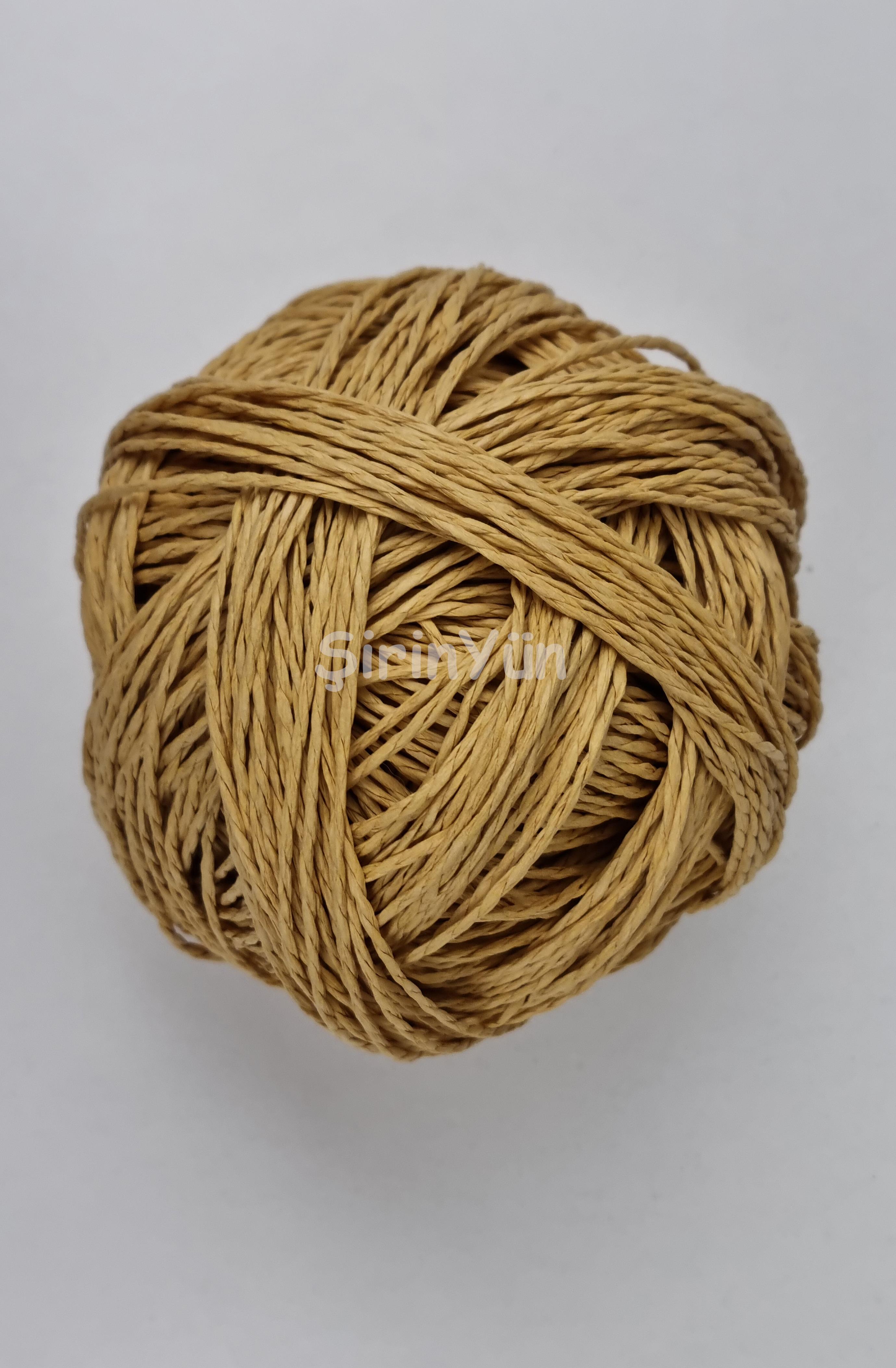Sarılmış Kağıt İp 100 Gram Bal Sarısı
