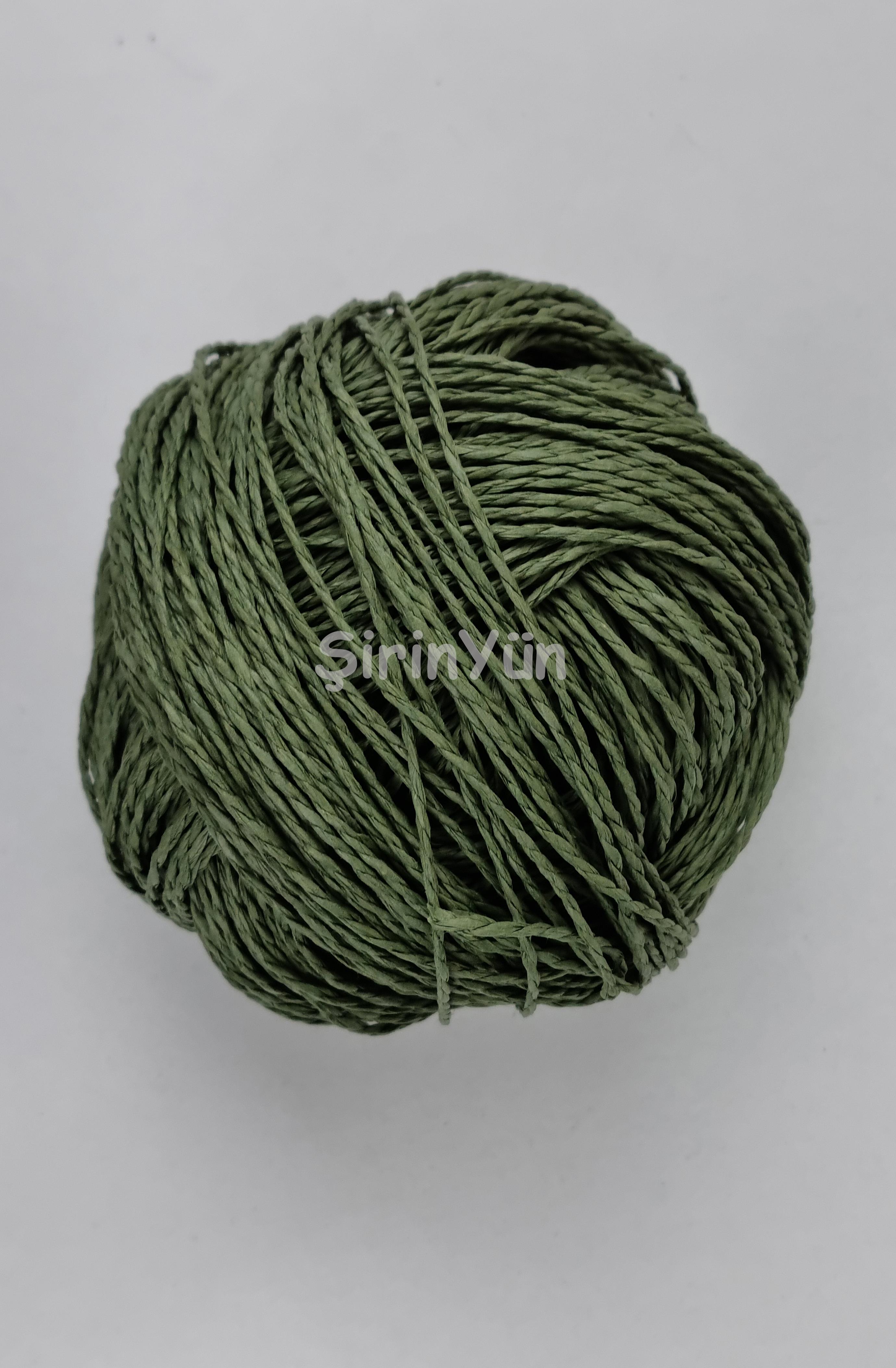 Sarılmış Kağıt İp 100 Gram Çağla Yeşili