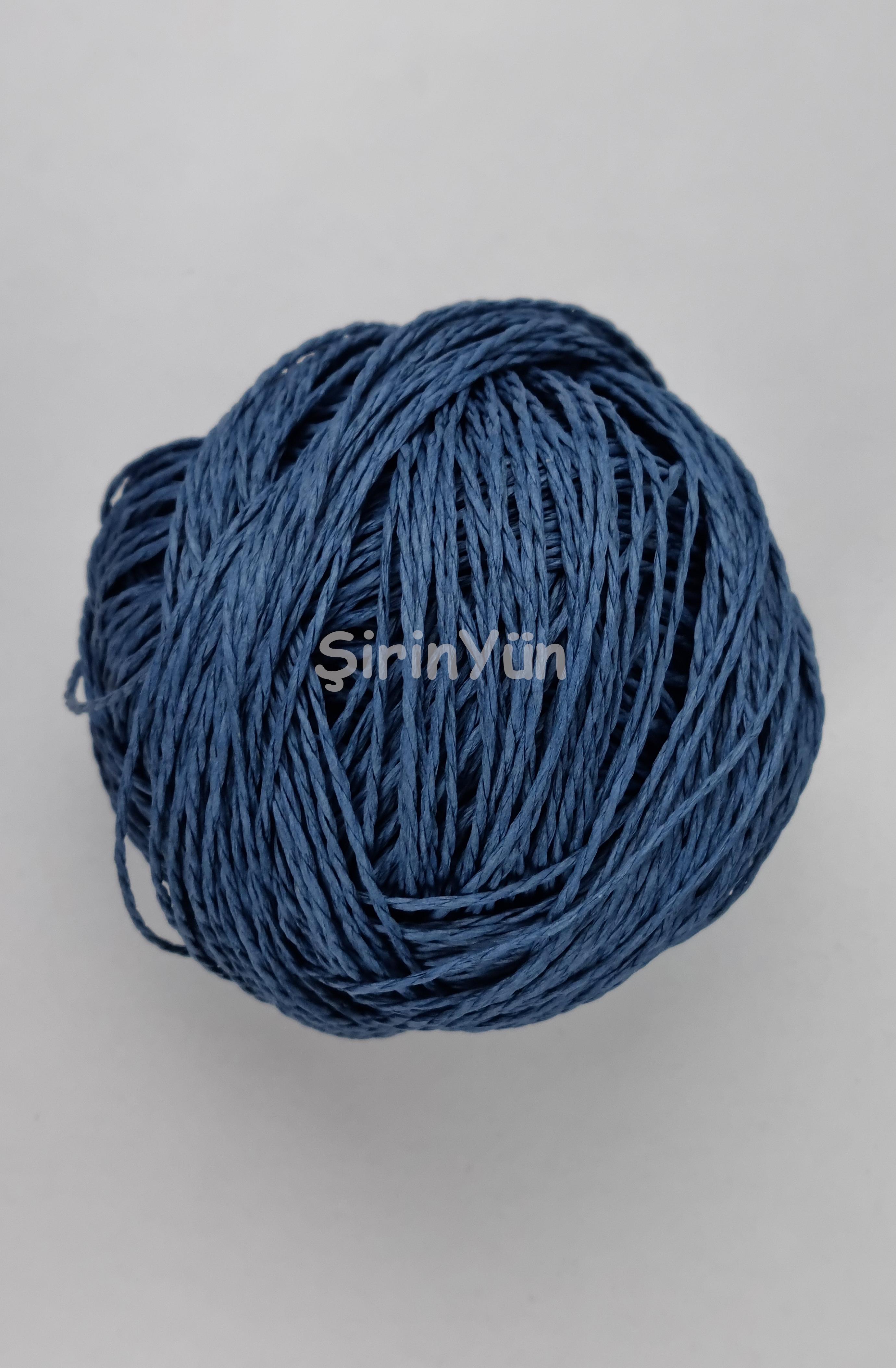 Sarılmış Kağıt İp 100 Gram Denim