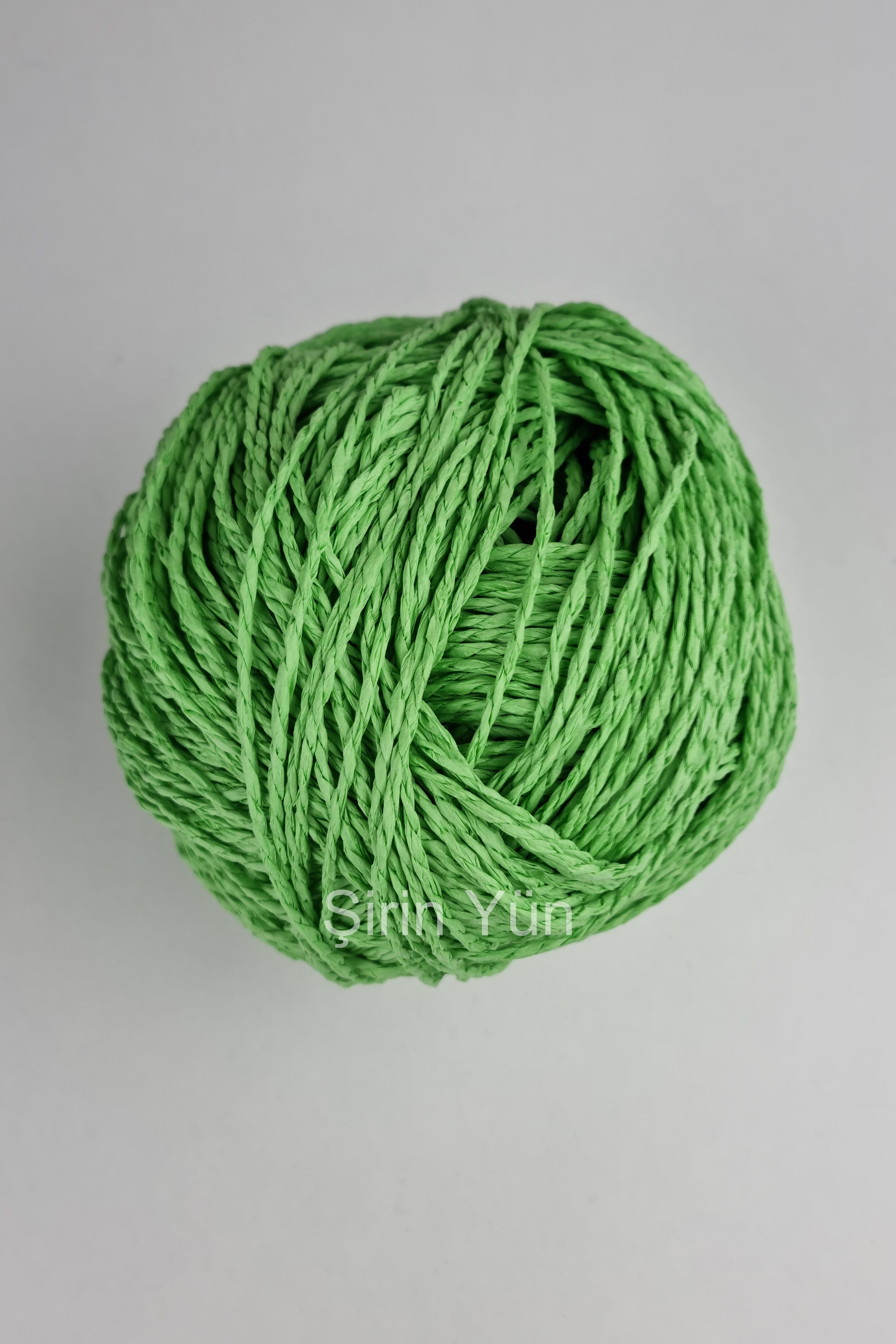 Sarılmış Kağıt İp 100 Gram Elma Yeşili