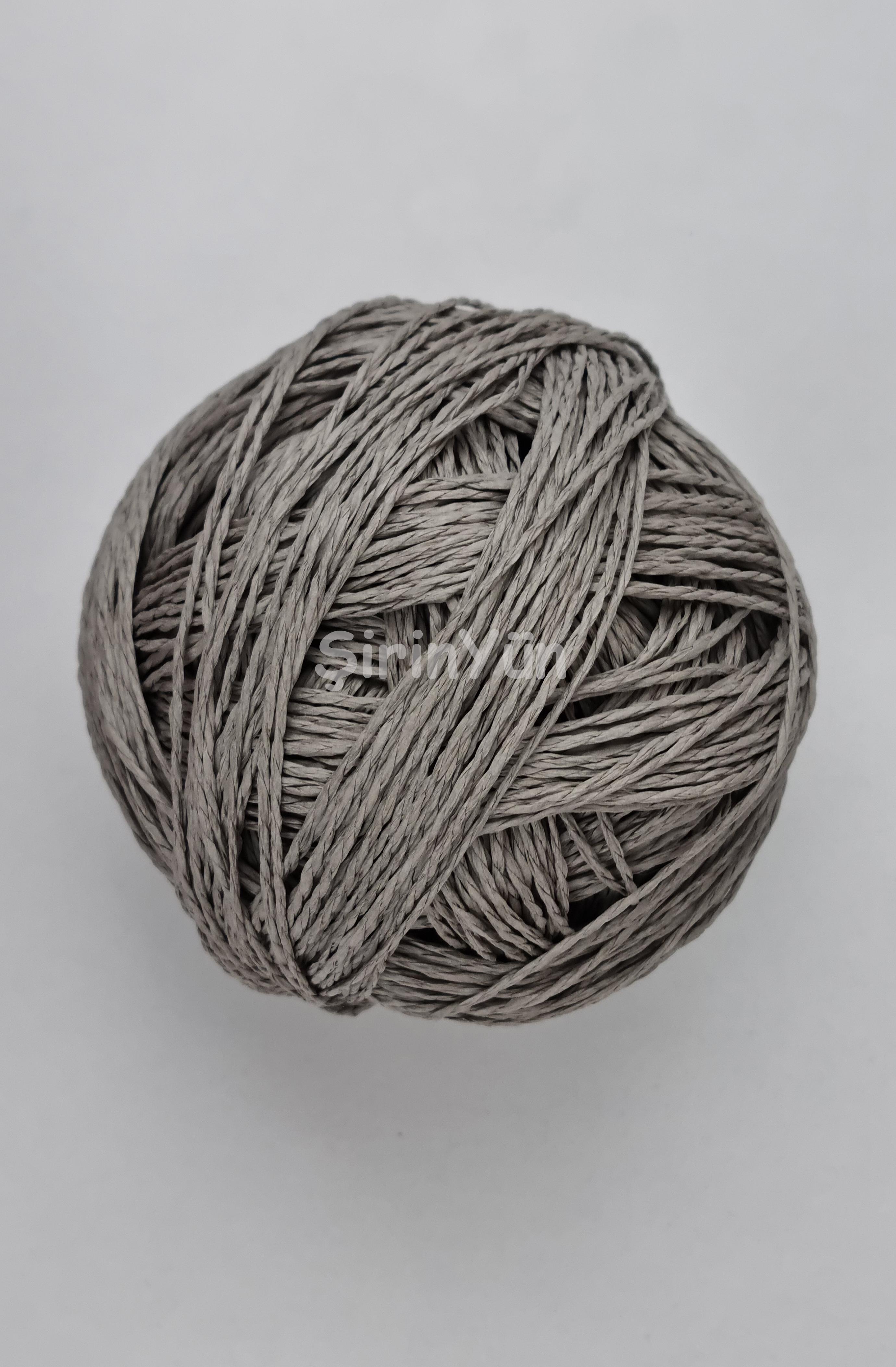 Sarılmış Kağıt İp 100 Gram Gri