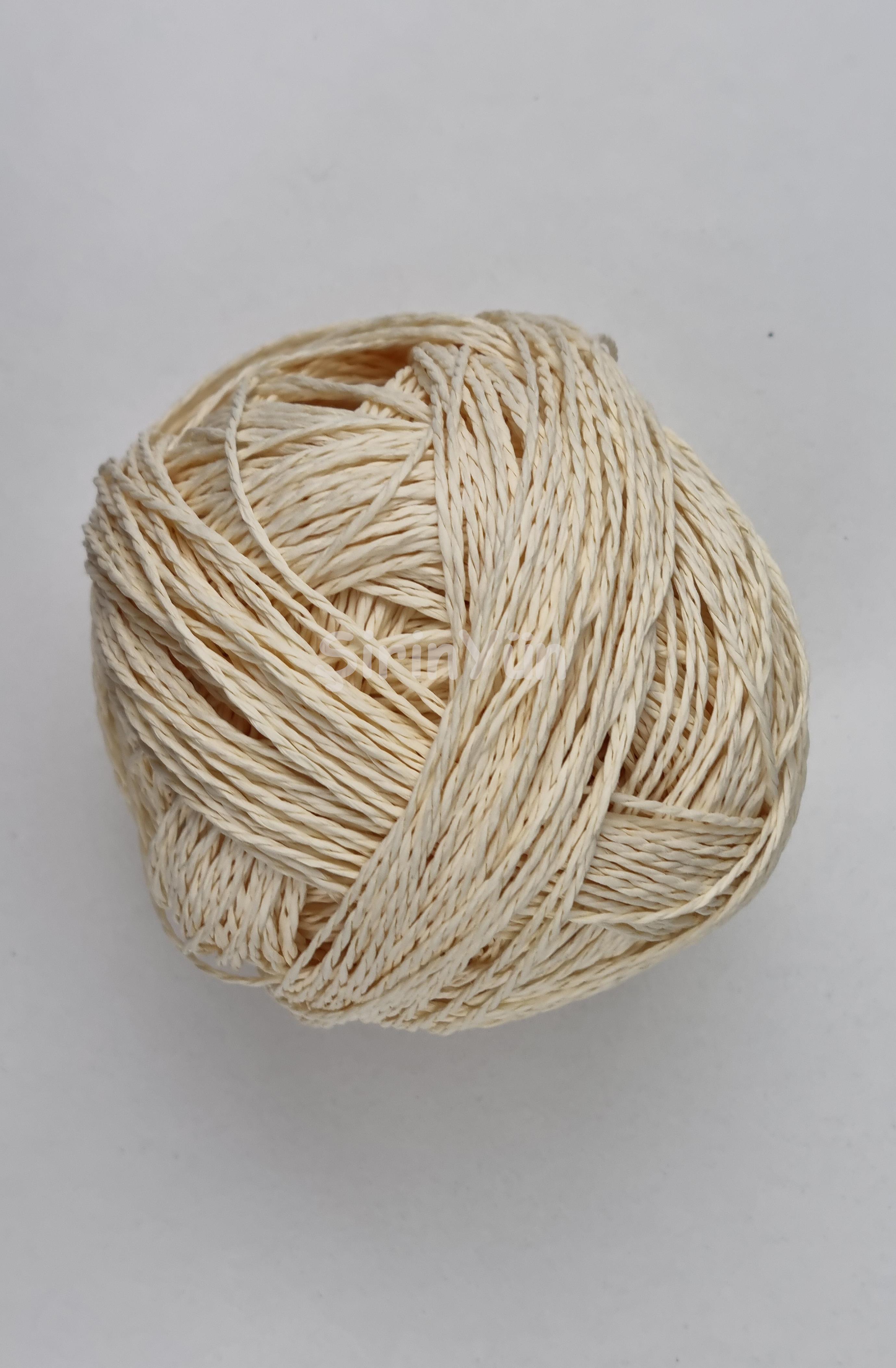 Sarılmış Kağıt İp 100 Gram Koyu Krem