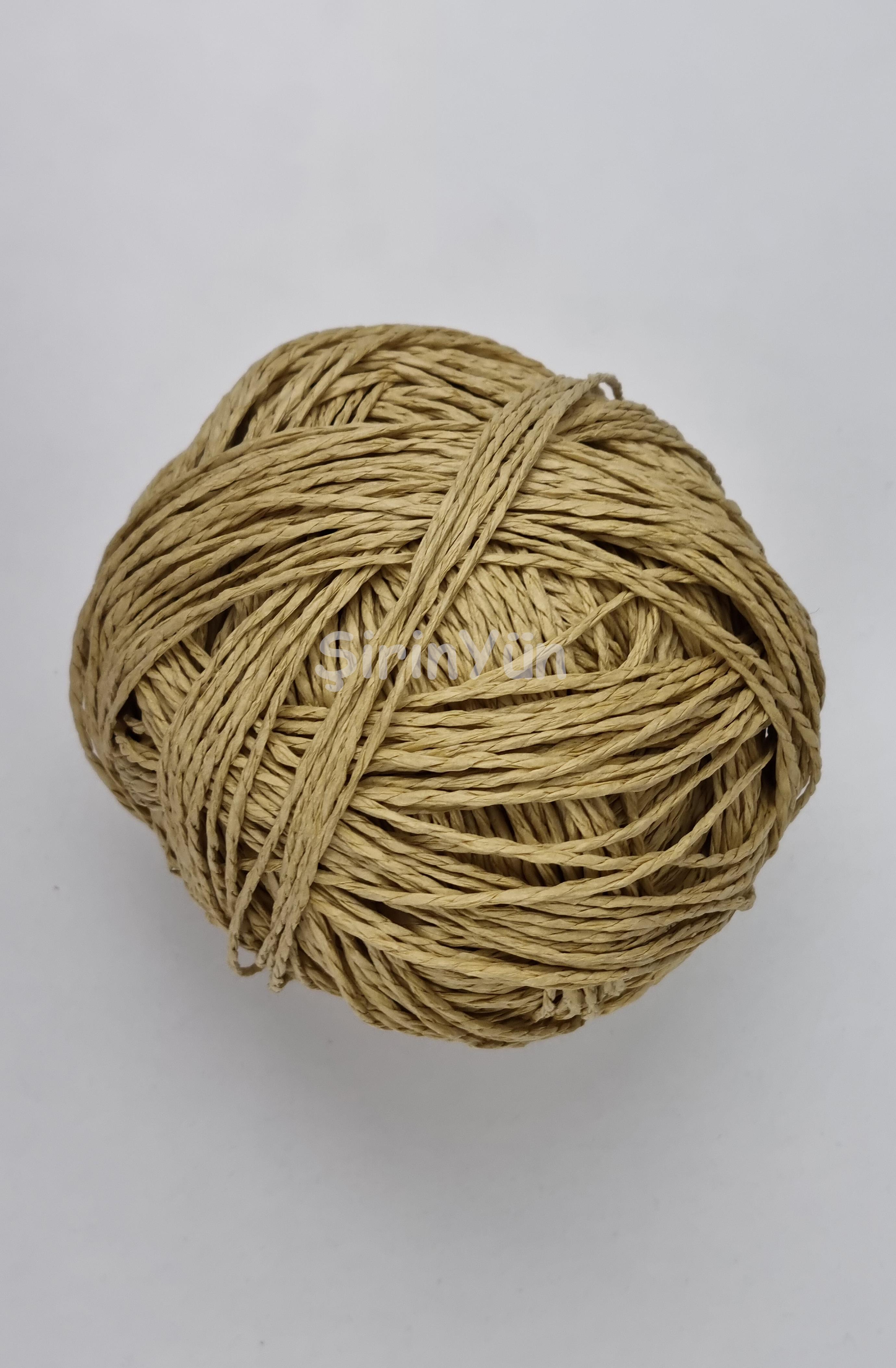 Sarılmış Kağıt İp 100 Gram Saman