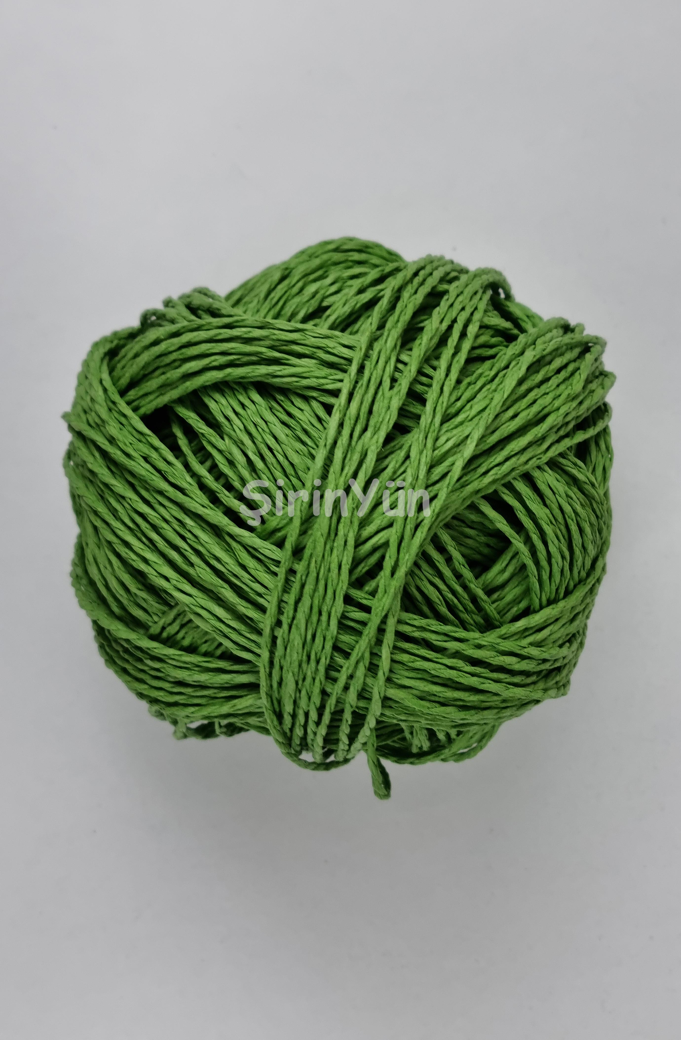 Sarılmış Kağıt İp 100 Gram Yeşil