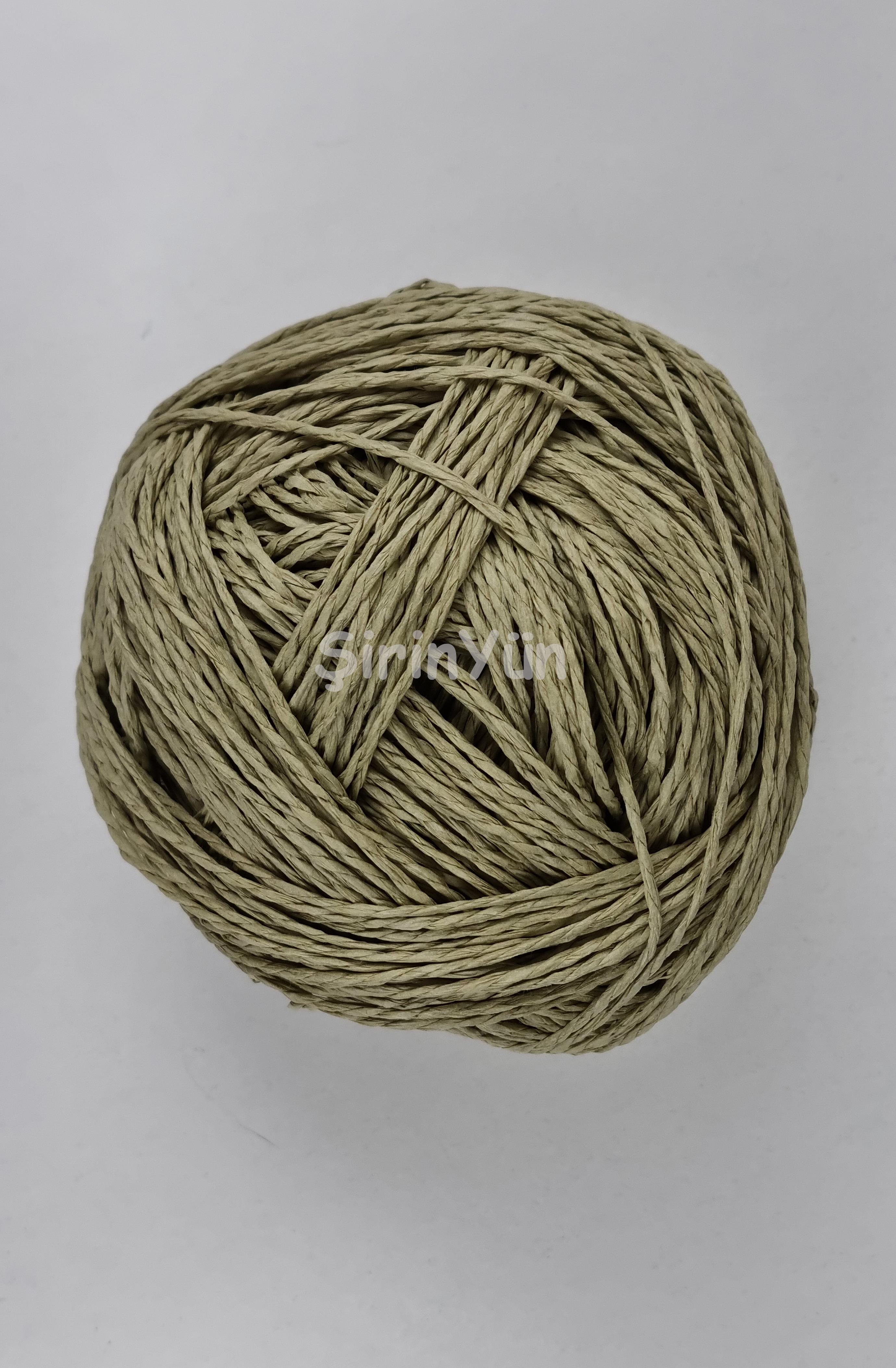 Sarılmış Kağıt İp 100 Gram Yosun