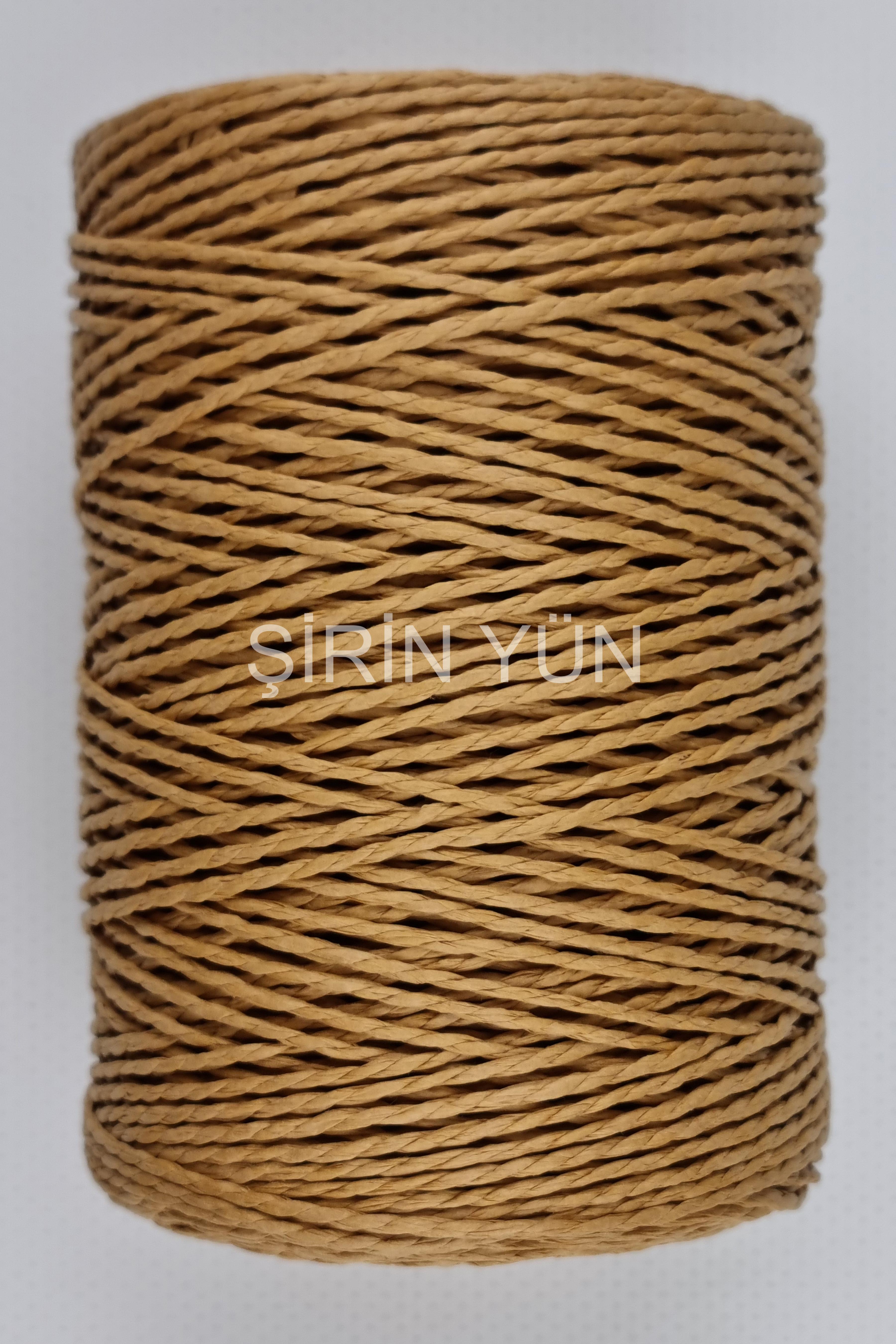 Sarılmış Kağıt İp 200 Gram 240 Metre Açık Karamel 39C