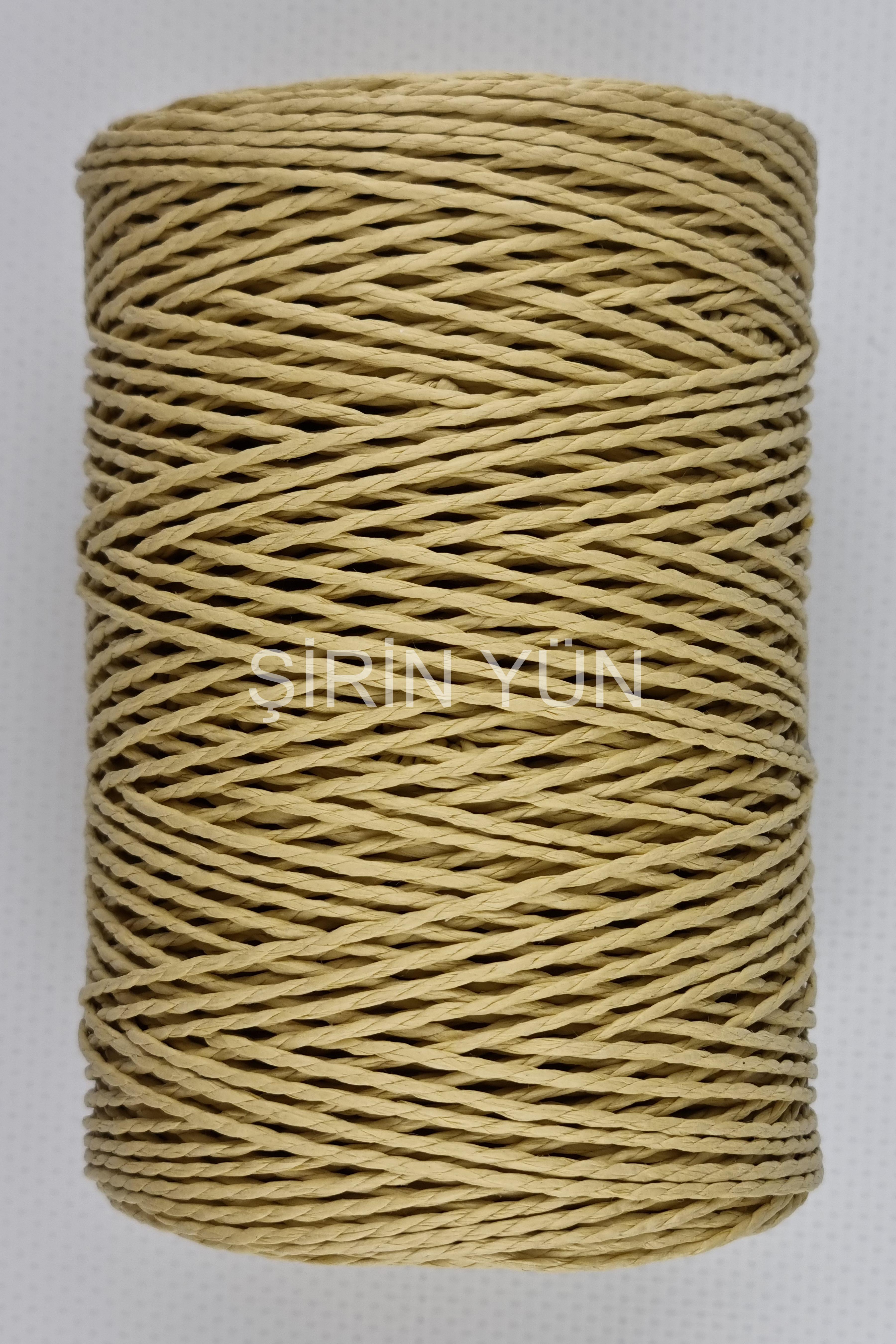 Sarılmış Kağıt İp 200 Gram 240 Metre Saman 46