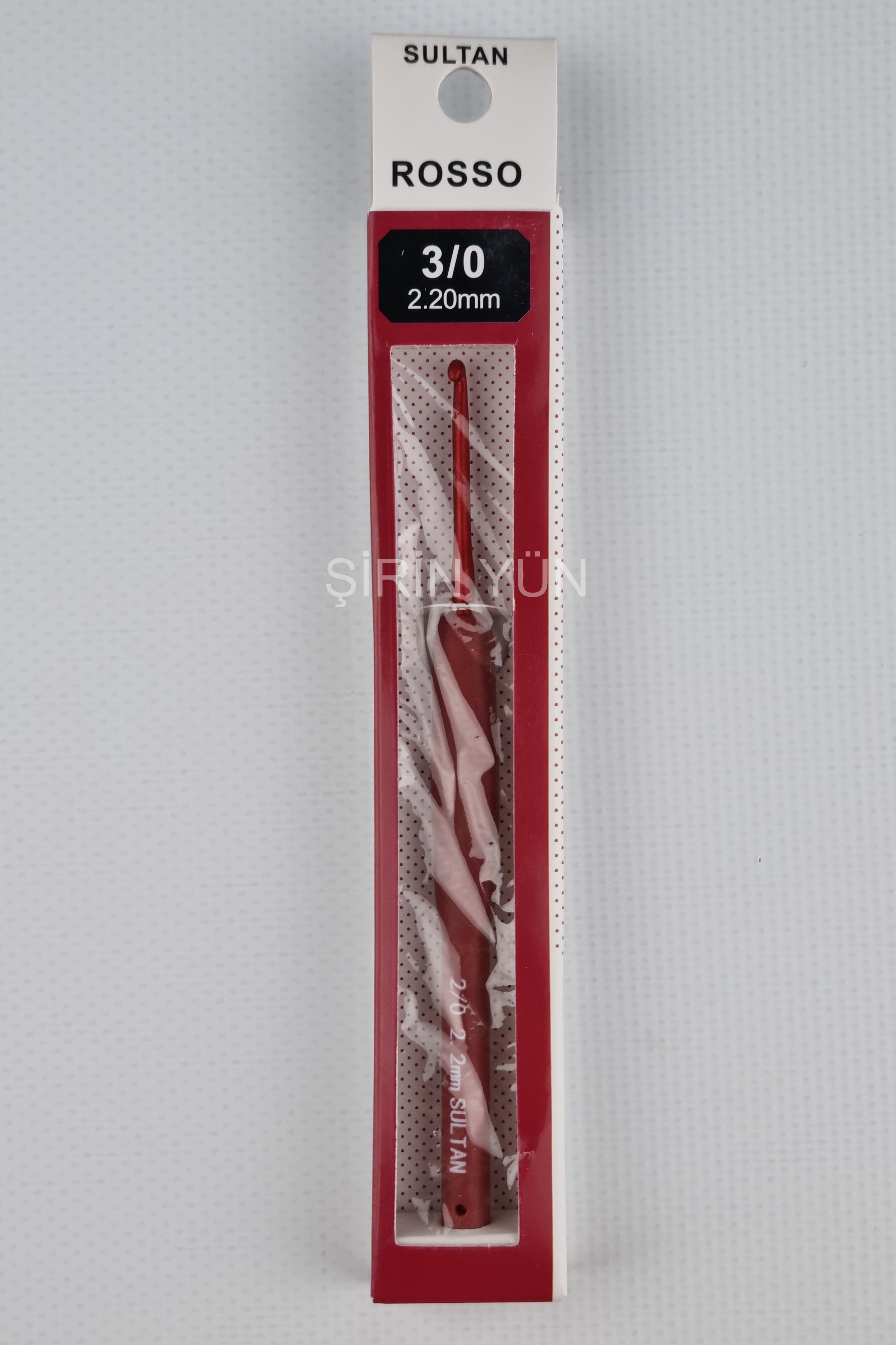 Sultan Rosso Yumuşak Saplı Örgü Tığı 2.2 mm
