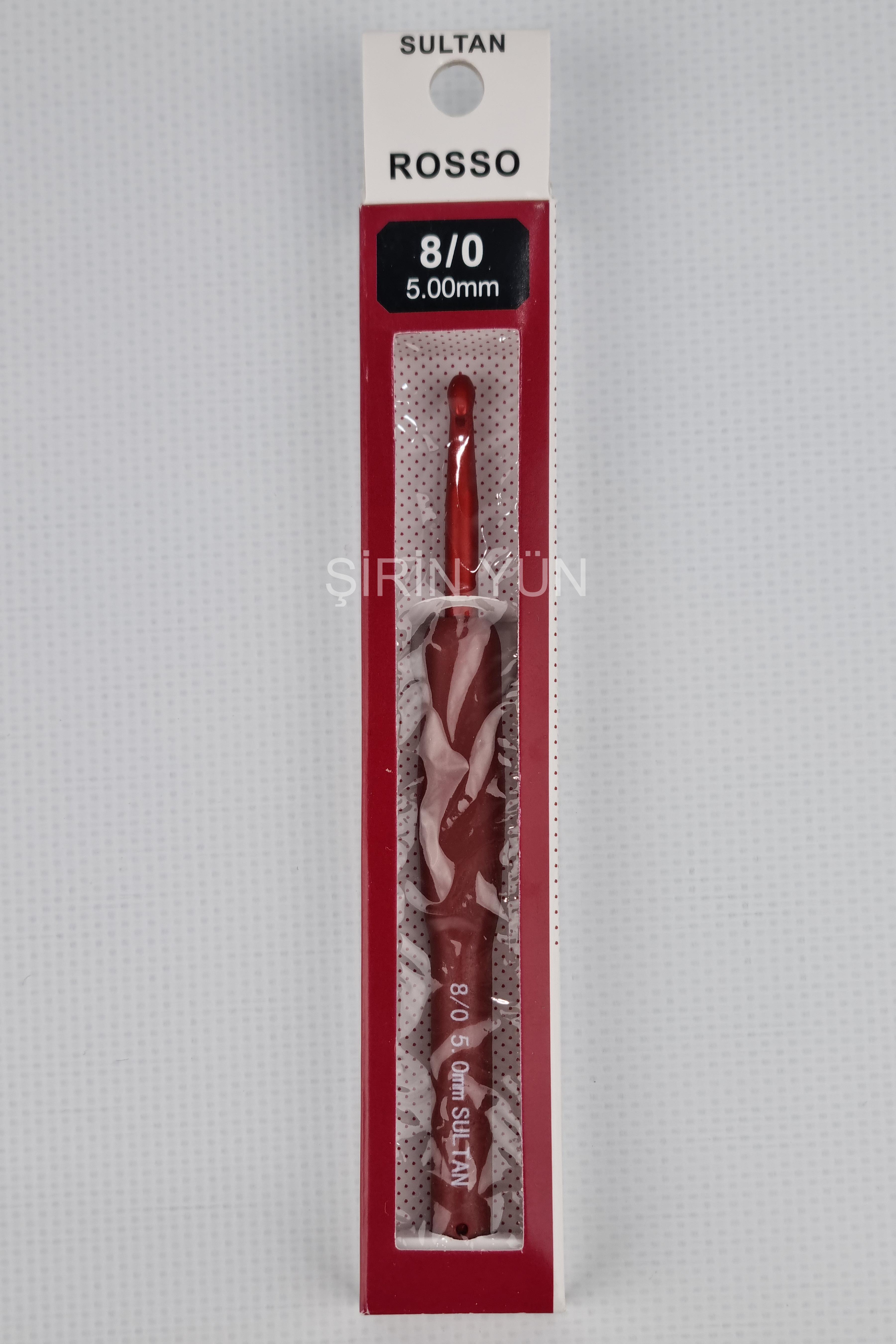 Sultan Rosso Yumuşak Saplı Örgü Tığı 5 mm