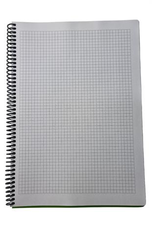 A4 Spiralli Desenli Karton Kapaklı 80 Yaprak Kareli Defter 1 Adet Denim