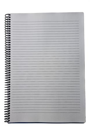 A4 Spiralli Desenli Karton Kapaklı 80 Yaprak Çizgili Defter 1 Adet Siyah