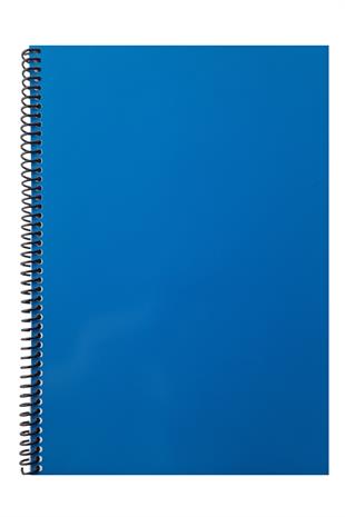 A4 Spiralli Pvc Kapaklı 80 Yaprak Çizgili 4lü Defter Seti Pembe - Sarı - Mavi - Mor