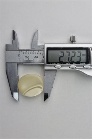 Akrilik Desenli Oval Morcivert Kaban Çeket Hırka Düğmesi 5 Adet