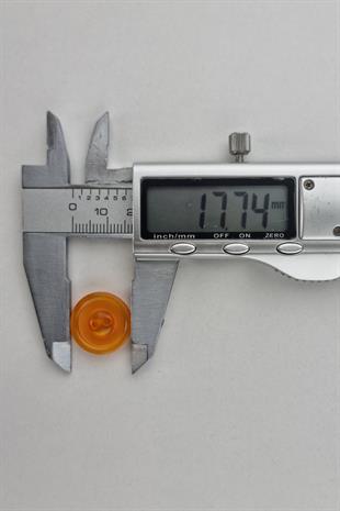 Akrilik Şeffaf Renkli Taba Kaban Çeket Hırka Yelek Düğmesi 6 Adet