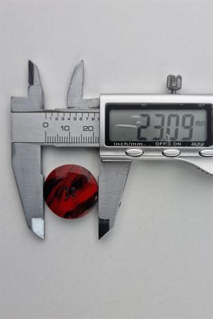 Akrilik Yuvarlak Batik Desen Taba Çeket Hırka Yelek Düğmesi 5 Adet