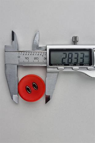 Büyük Boy Akrilik Denim Kaban Çeket Hırka Düğmesi 6 Adet