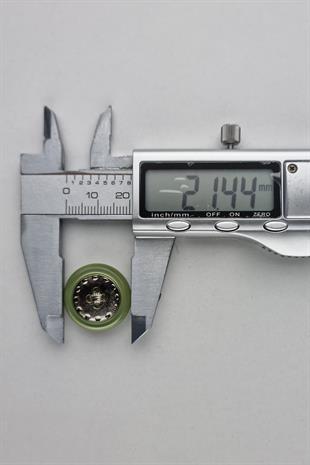 Büyük Ortası Metal Akrilik Koyu Lacivert Kaban Çeket Hırka Yelek Düğmesi 5 Adet