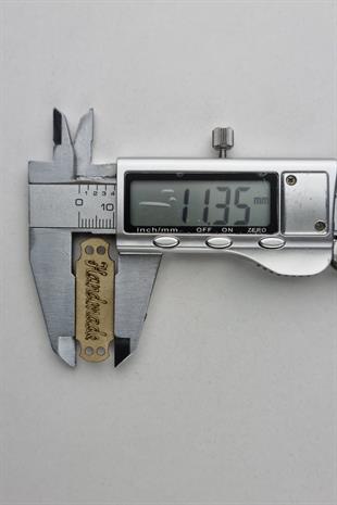 Dikilebilir Deri Dikdörtgen Handmade Etiketi Bej 5 Adet 