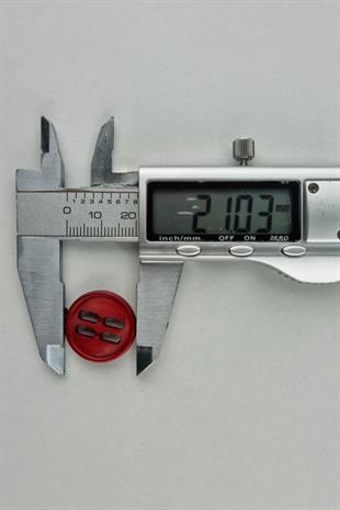 Orta Akrilik Dikdörtgen Delikli Siyah Kaban Çeket Hırka Yelek Düğmesi 5 Adet