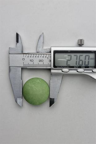 Orta Boy Plastik Bombeli Pudra Pembe  Kaban Çeket Hırka Yelek Düğmesi 5 Adet