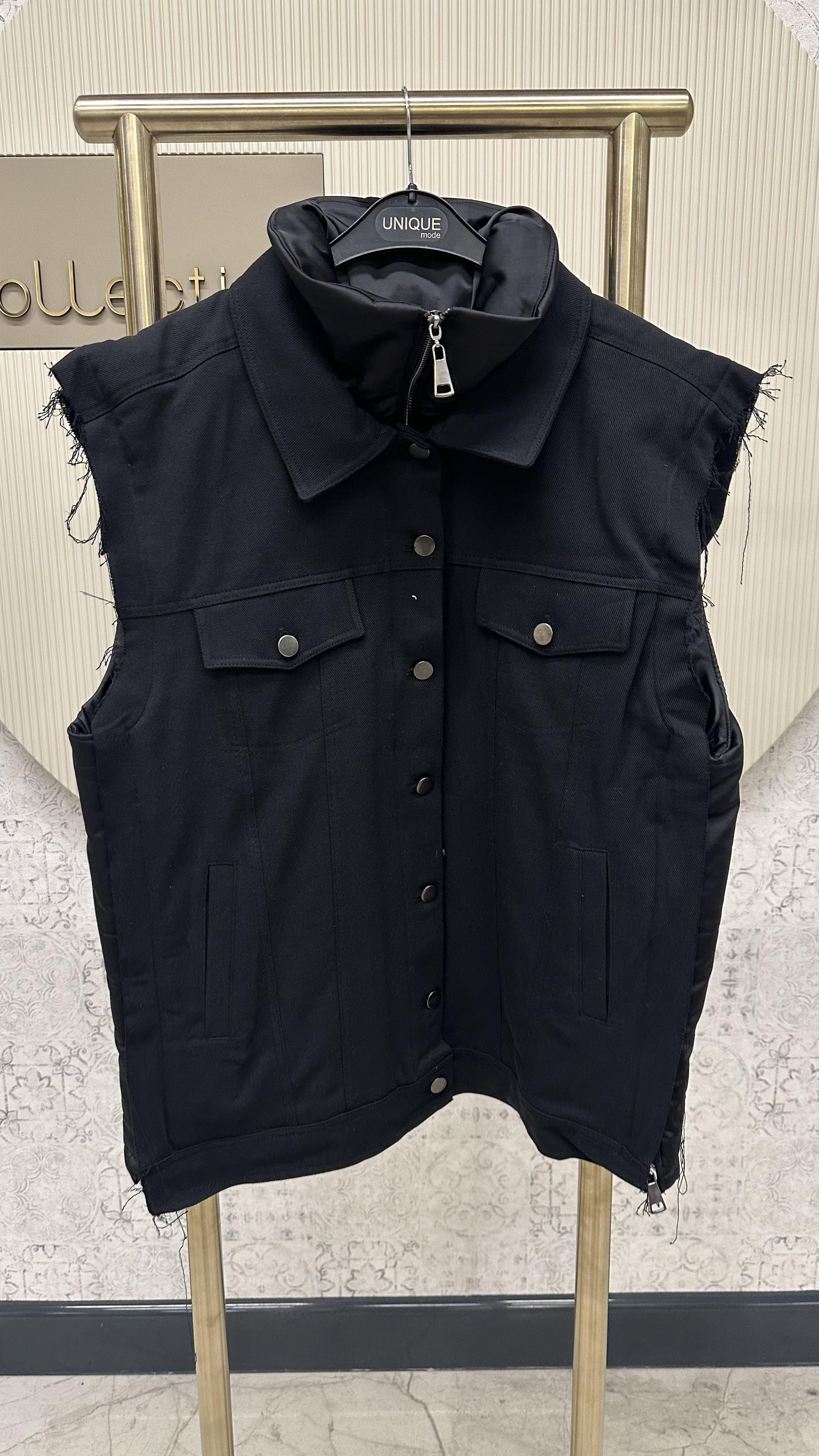 PARAŞÜT KUMAŞ GARNİLİ YELEK