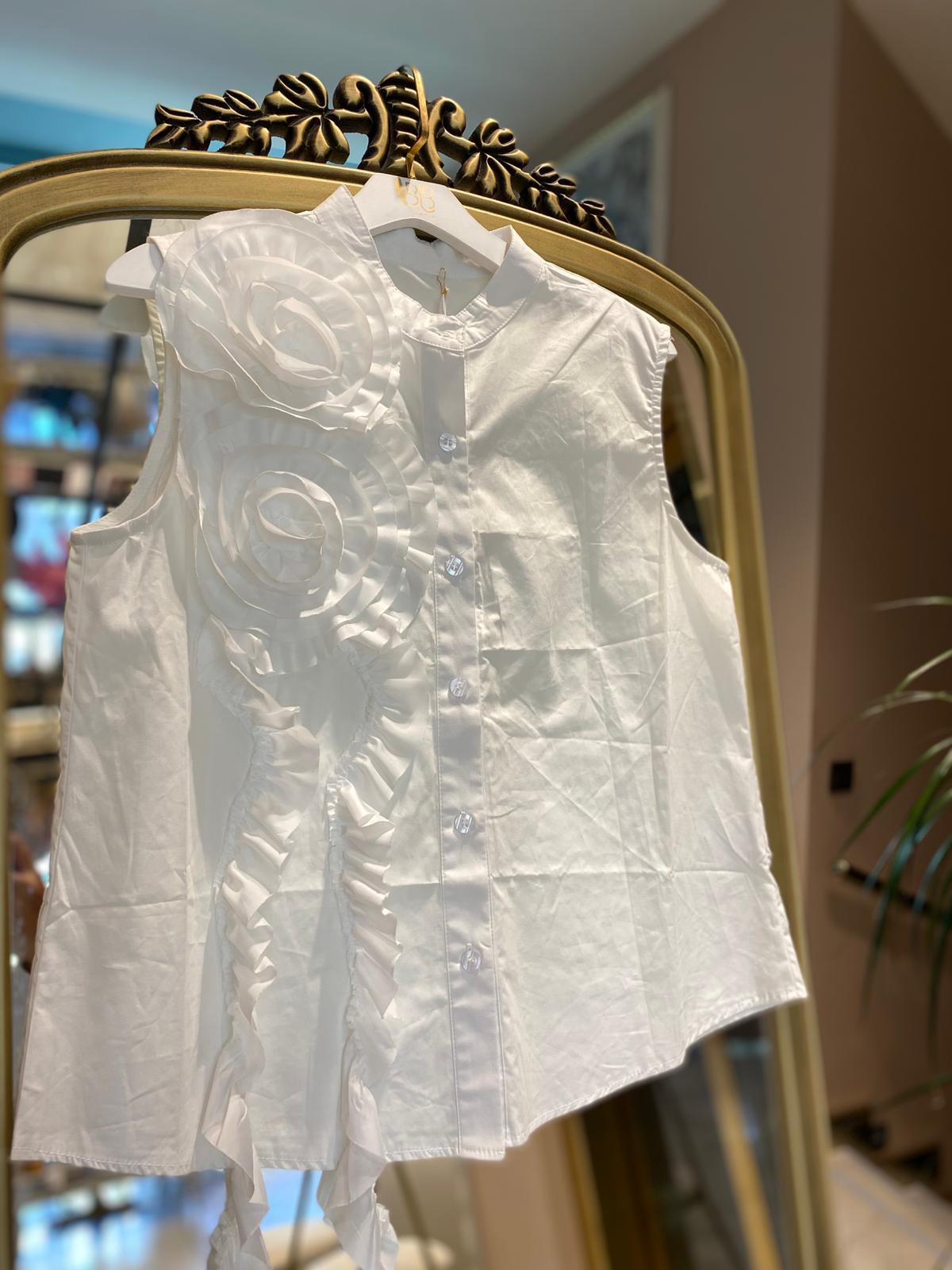 FIRFIR KETEN GÖMLEK 