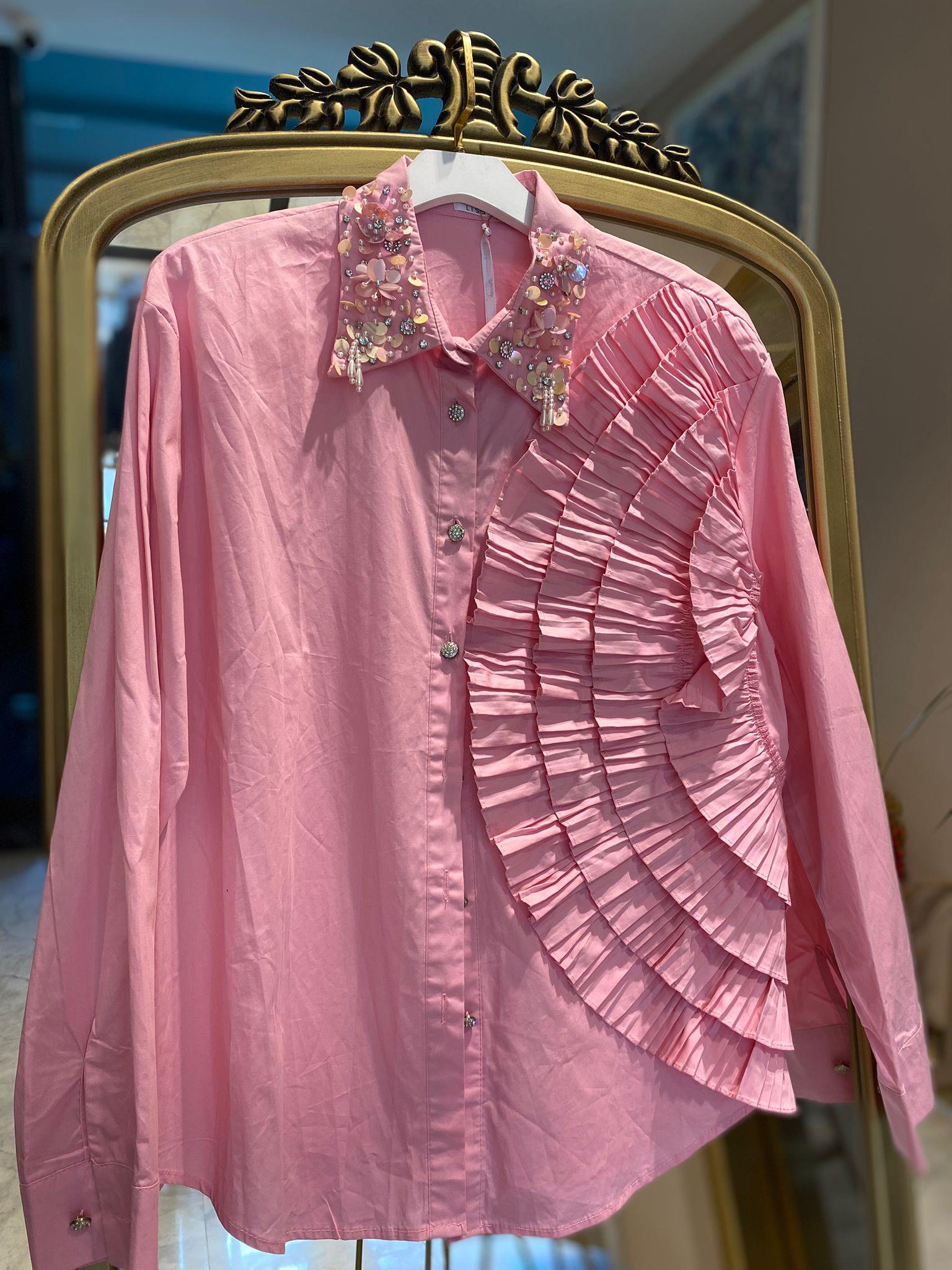 FIRFIR TAŞ İŞLEMELİ GÖMLEK