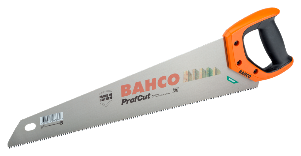 Bahco İsveç Yapımı Marangoz Testeresi Sert Uçlu PC-19-GT7