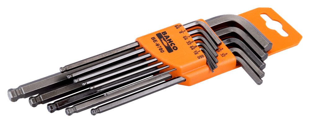 Bahco Altıgen Allen Set Topaç Uçlu BE-9780