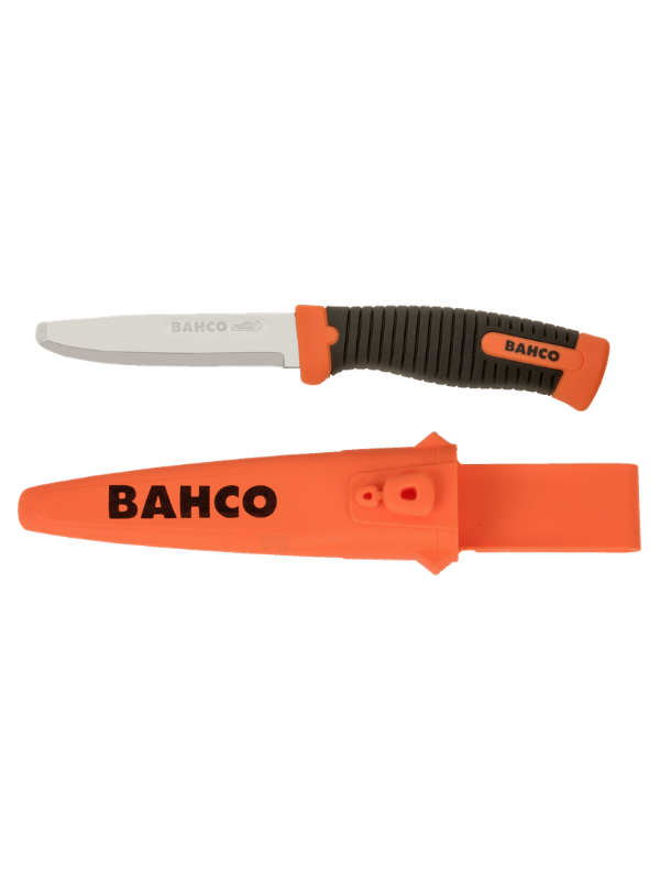 Bahco2446 Çift Bileşenli Kılıflı Kör Uçlu Sabit Bıçak2446-SAFE-N