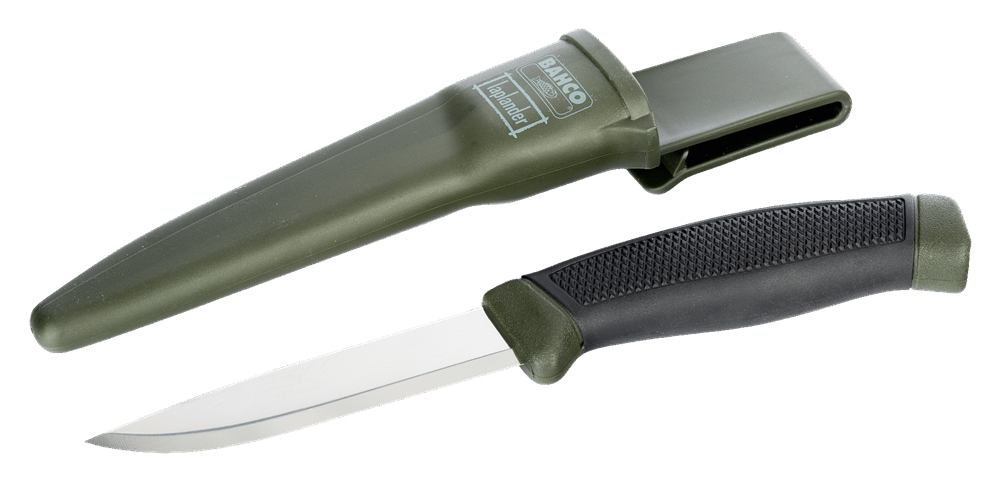 Bahco İsveç Yapımı Çok Amaçlı Laplander Kamp Bıçağı 2444-LAP