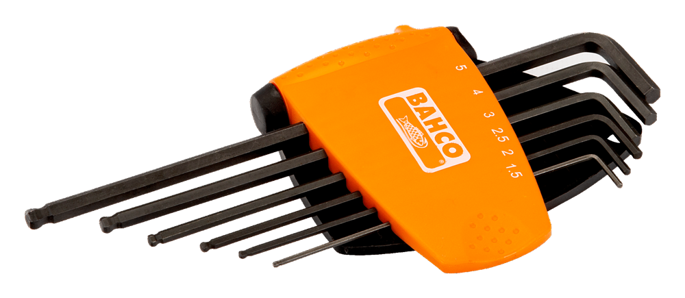 Bahco Allen Set Altıgen Topaç Uçlu 9 Parça BE-9676