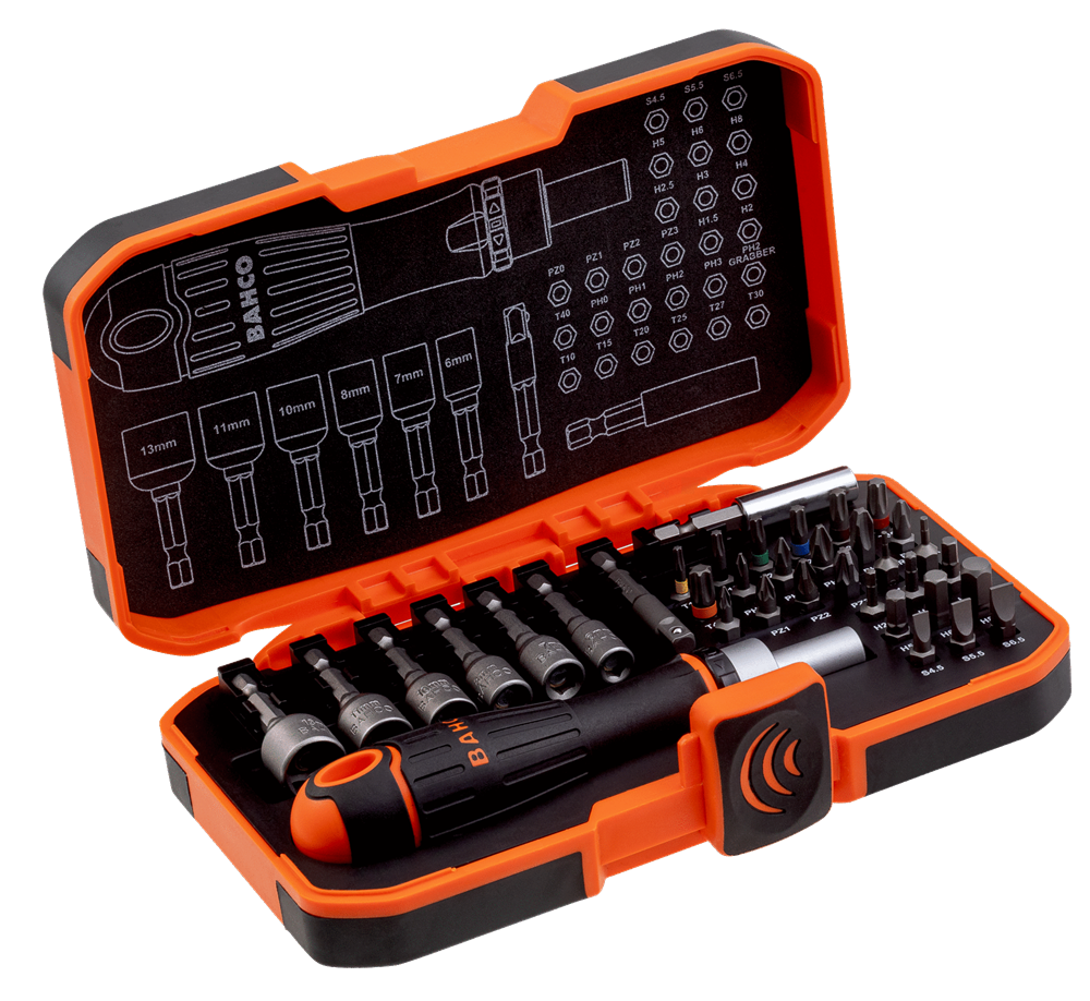 Bahco 36 Parça Bits Ucu Seti 59/S36BCR