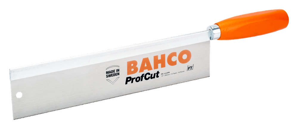 Bahco İsveç Yapımı Kırlangıç Kuyruğu Testere Düz Saplı PC-10-DTR