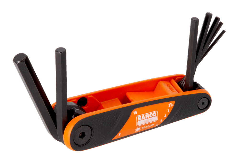 Bahco Altıgen Allen Seti 7 Parça Cep Tipi BE-9777B