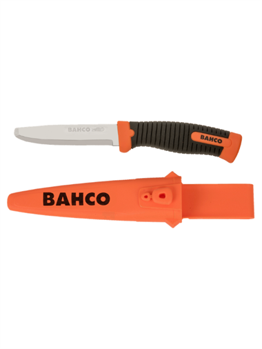 Bahco2446 Çift Bileşenli Kılıflı Kör Uçlu Sabit Bıçak2446-SAFE-N