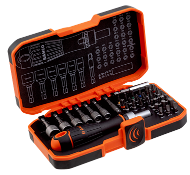 Bahco 36 Parça Bits Ucu Seti 59/S36BCR