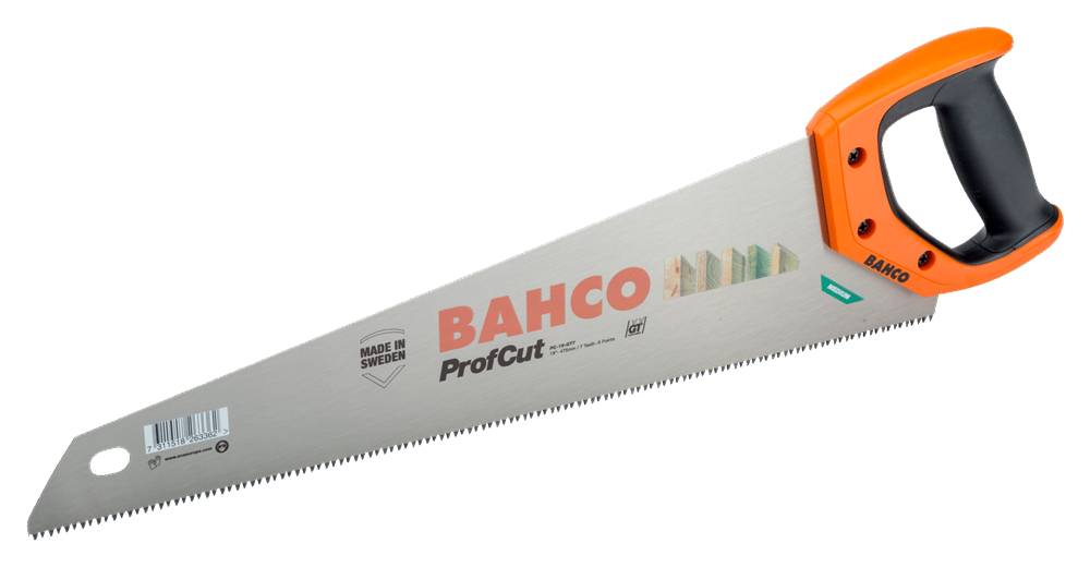 Bahco İsveç Yapımı Marangoz Testeresi Sert Uçlu PC-19-GT7