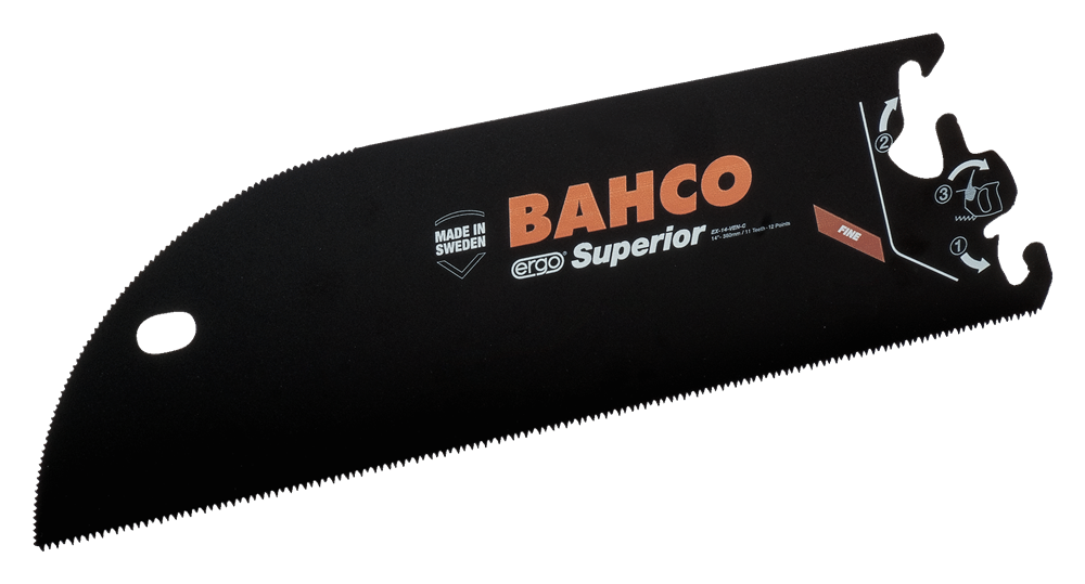 Bahco ERGO™ İsveç Yapımı Testere Bıçağı Superior EX-14-VEN-C