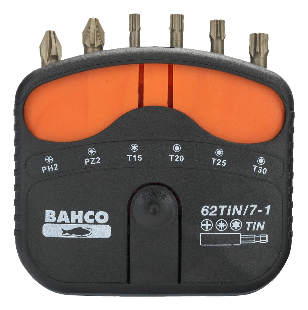 Bahco Tin Torsiyon Bits Ucu seti 62TIN/7-1