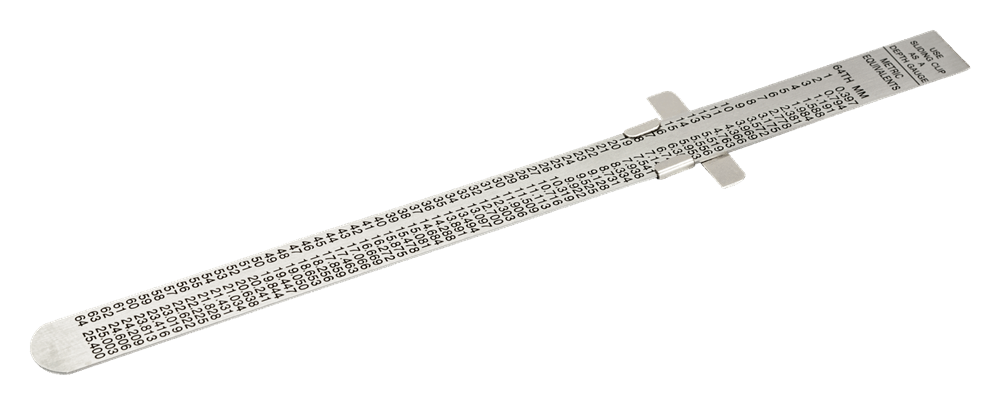 Bahco Metrik ve Imperial Esnek Paslanmaz Çelik Cetvel 1179-FLX