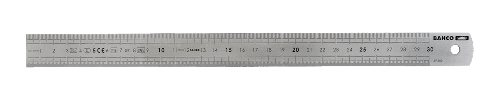 Bahco Çelik Metrik Cetvel SR300-MM