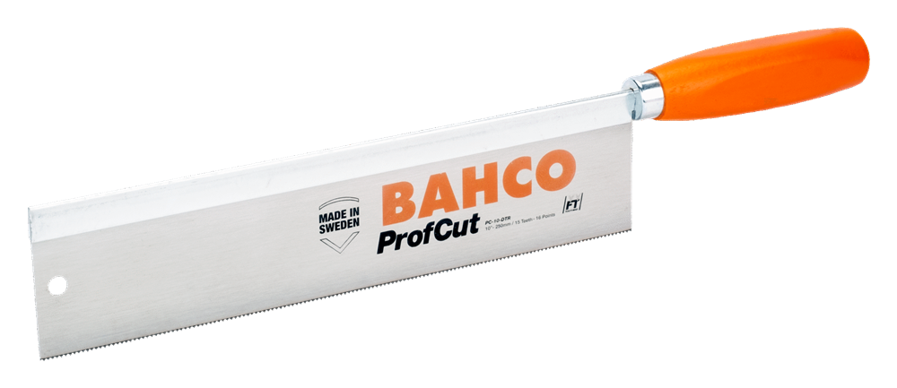 Bahco İsveç Yapımı Kırlangıç Kuyruğu Testere Düz Saplı PC-10-DTR