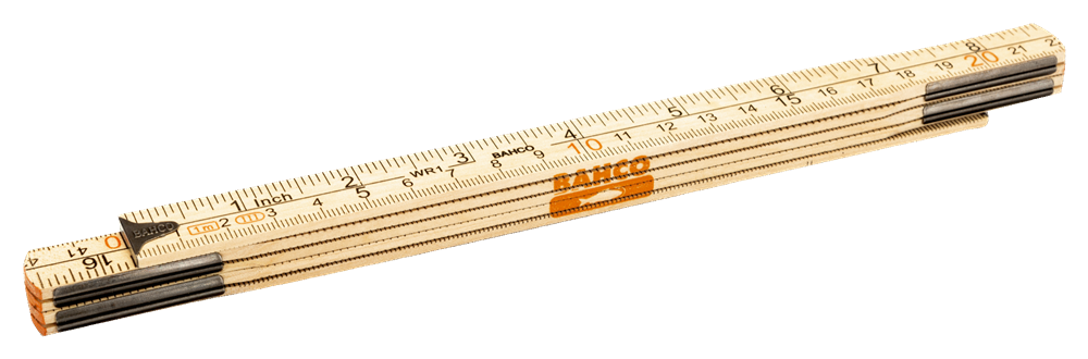 Bahco 1M Tahta Cetvel WR1-MM